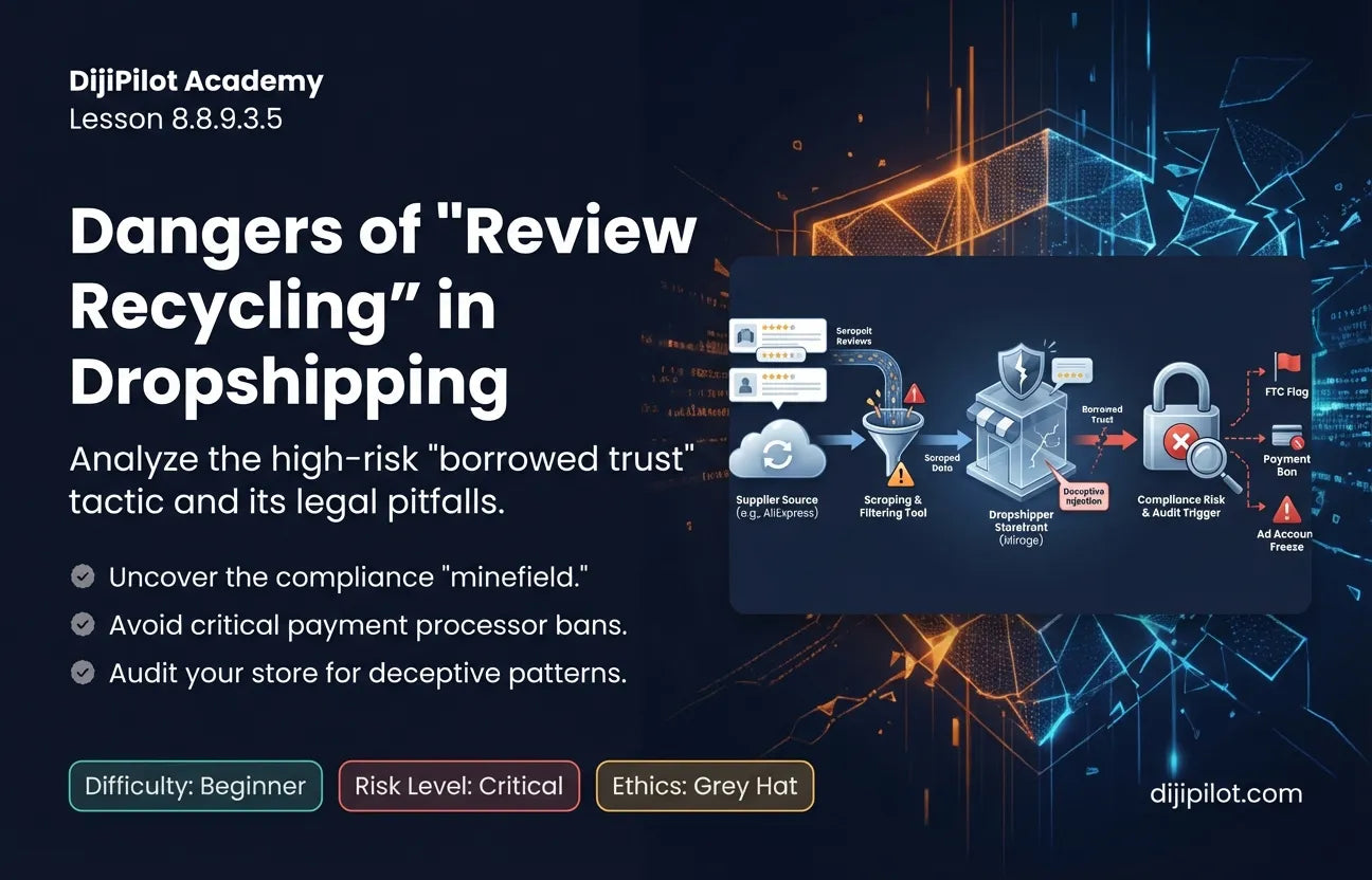 8.8.9.3.5 - "Review Recycling": Reposting reviews from a supplier's page as if they were your own customers (Difficulty: Beginner | Ethics: Grey Hat | Path: Scale)