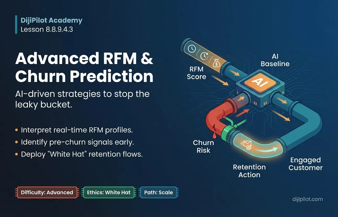 8.8.9.4.3 - Analyzing Customer Purchase Patterns to Predict Churn Risk (Difficulty: Advanced | Ethics: White Hat | Path: Scale)