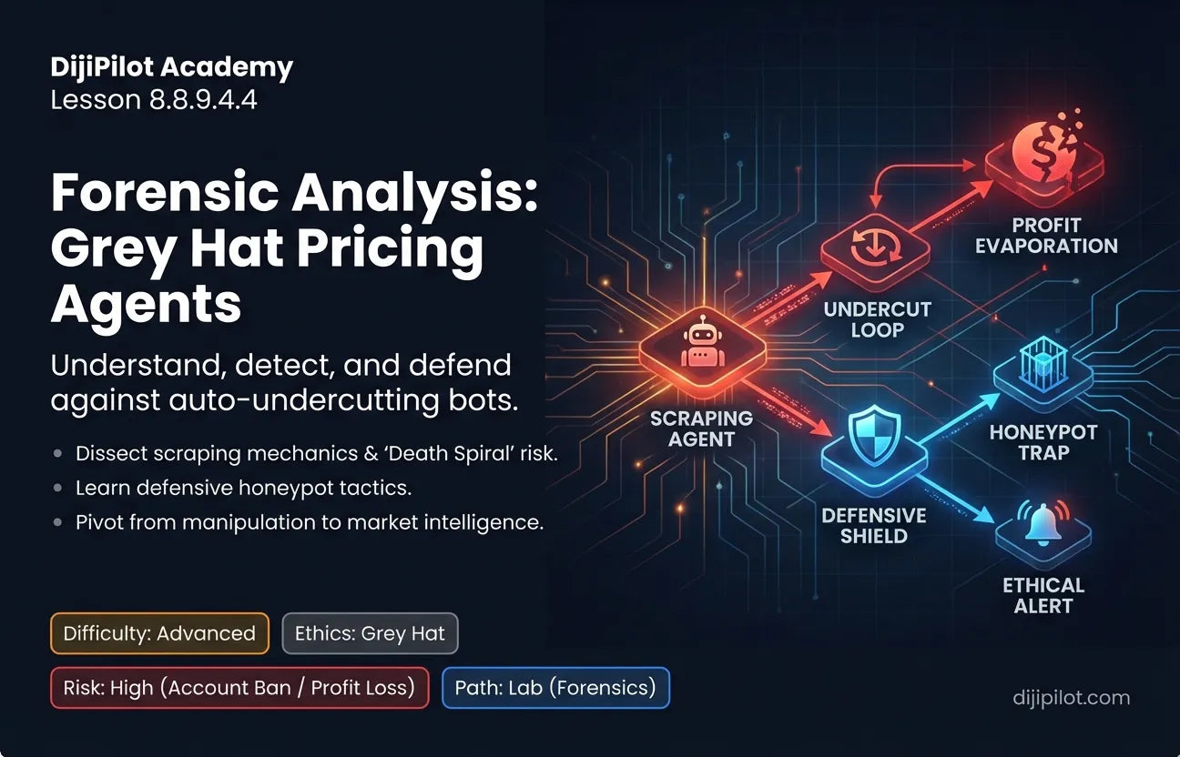 8.8.9.4.4 - Using AI Agents to Scrape Public Competitor Pricing for Auto-Undercutting (Difficulty: Advanced | Ethics: Grey Hat | Path: Lab)