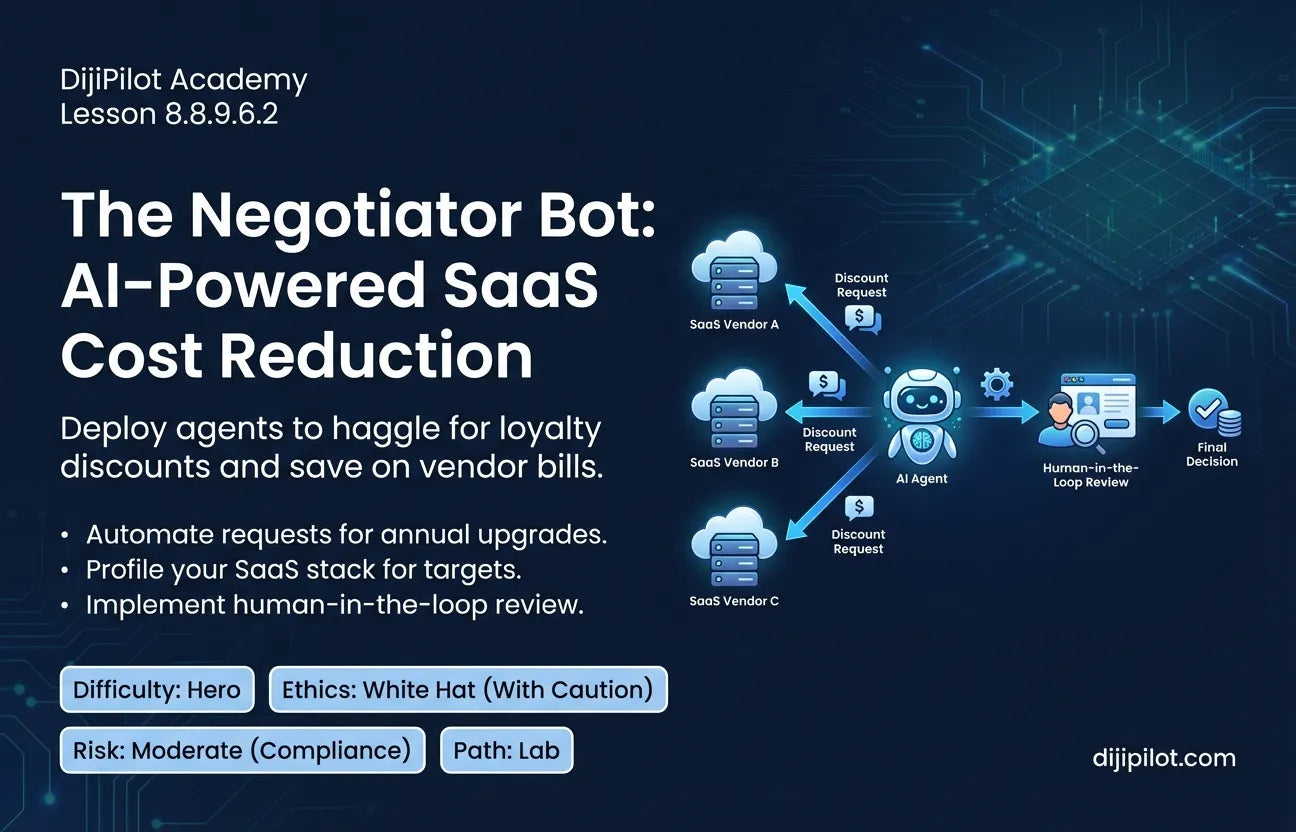 8.8.9.6.2 - Deploying "Negotiator Bots" to auto-haggle with SaaS providers for discounts (Difficulty: Hero | Ethics: White Hat | Path: Lab)