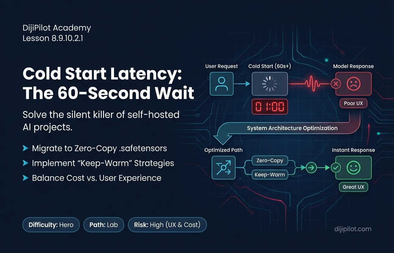 8.9.10.2.1 - Cold Start Latency: The 60-Second Wait for a Model to Load (Difficulty: Hero | Path: Lab)