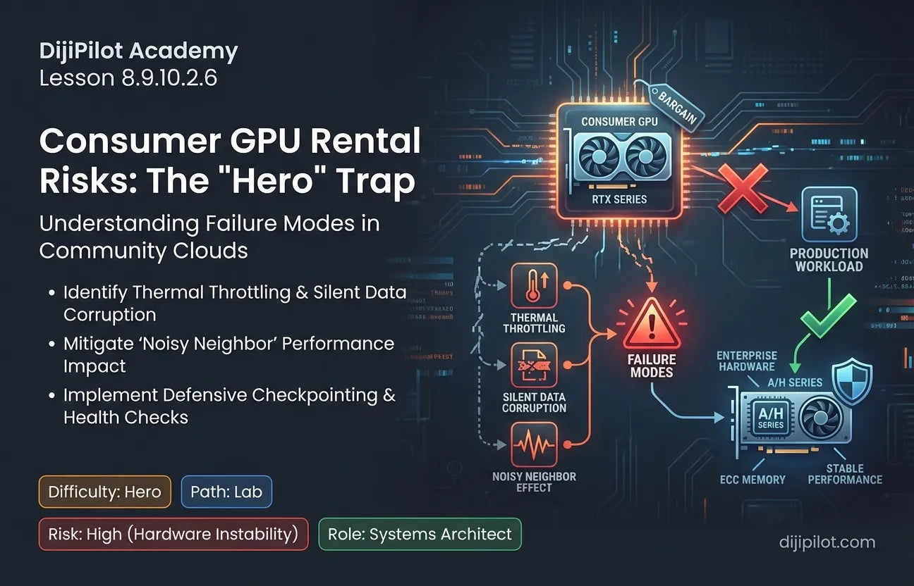 8.9.10.2.6 - Hardware Failure: The Reliability of Consumer GPUs in Rental Clouds (Difficulty: Hero | Path: Lab)