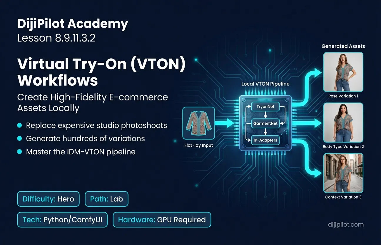 8.9.11.3.2 - Virtual Try-On (VTON) Workflows (Difficulty: Hero | Path: Lab)