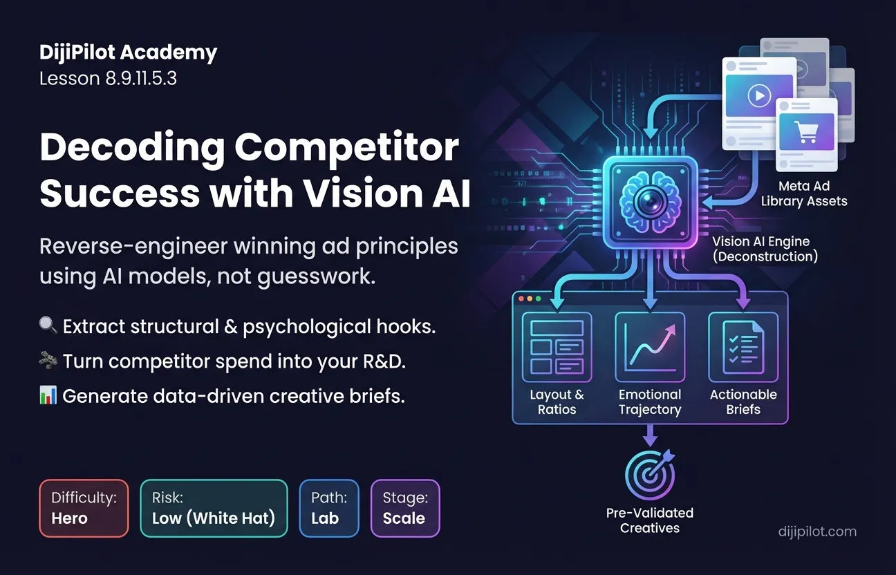 8.9.11.5.3 - Competitor Ad Library Analysis (Vision AI) (Difficulty: Hero | Path: Lab)