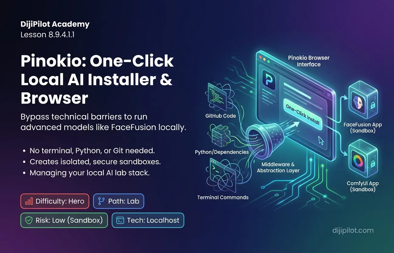 8.9.4.1.1 - Overview of Pinokio: A Browser for One-Click Local AI Installation (Difficulty: Hero | Path: Lab)