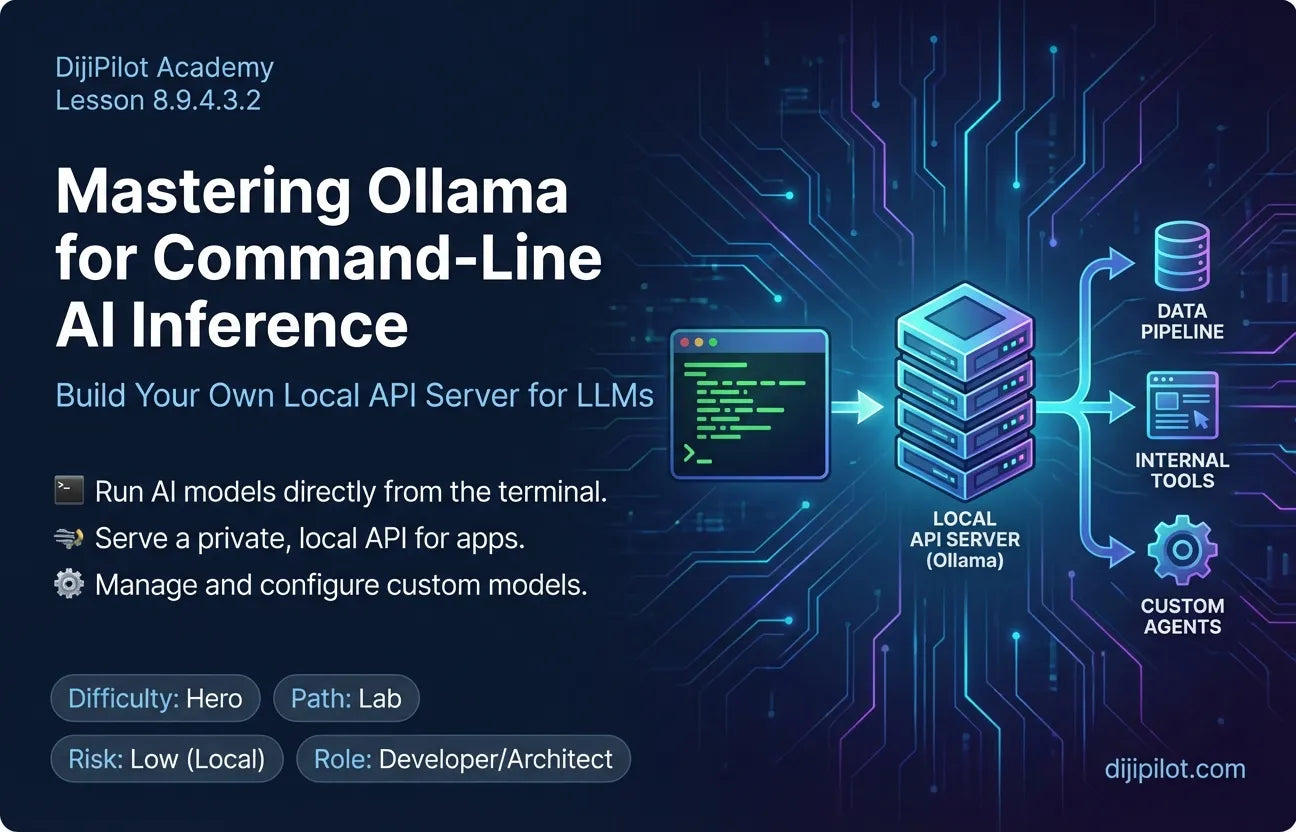 8.9.4.3.2 - Using Ollama via Terminal for Local Model Serving (Difficulty: Hero | Path: Lab)