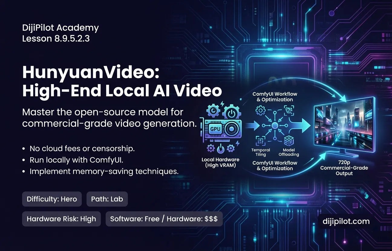 8.9.5.2.3 - HunyuanVideo: High-End Open Source Video Generation (Difficulty: Hero | Path: Lab)
