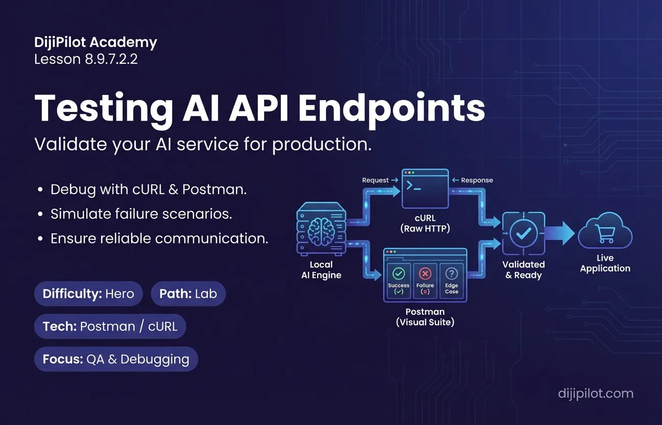 8.9.7.2.2 - Testing AI API Endpoints with Postman/cURL (Difficulty: Hero | Path: Lab)