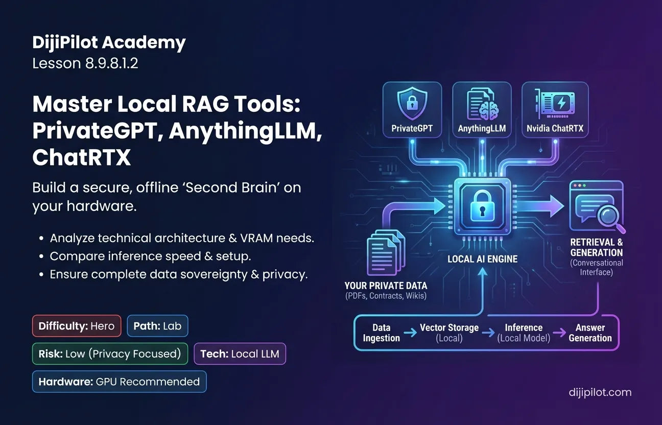 8.9.8.1.2 - Tools for Local RAG: PrivateGPT, AnythingLLM, Nvidia ChatRTX (Difficulty: Hero | Path: Lab)